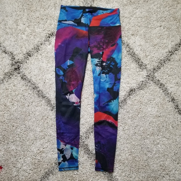 Noil Womens Colorful Leggings Size Medium - Picture 1 of 6